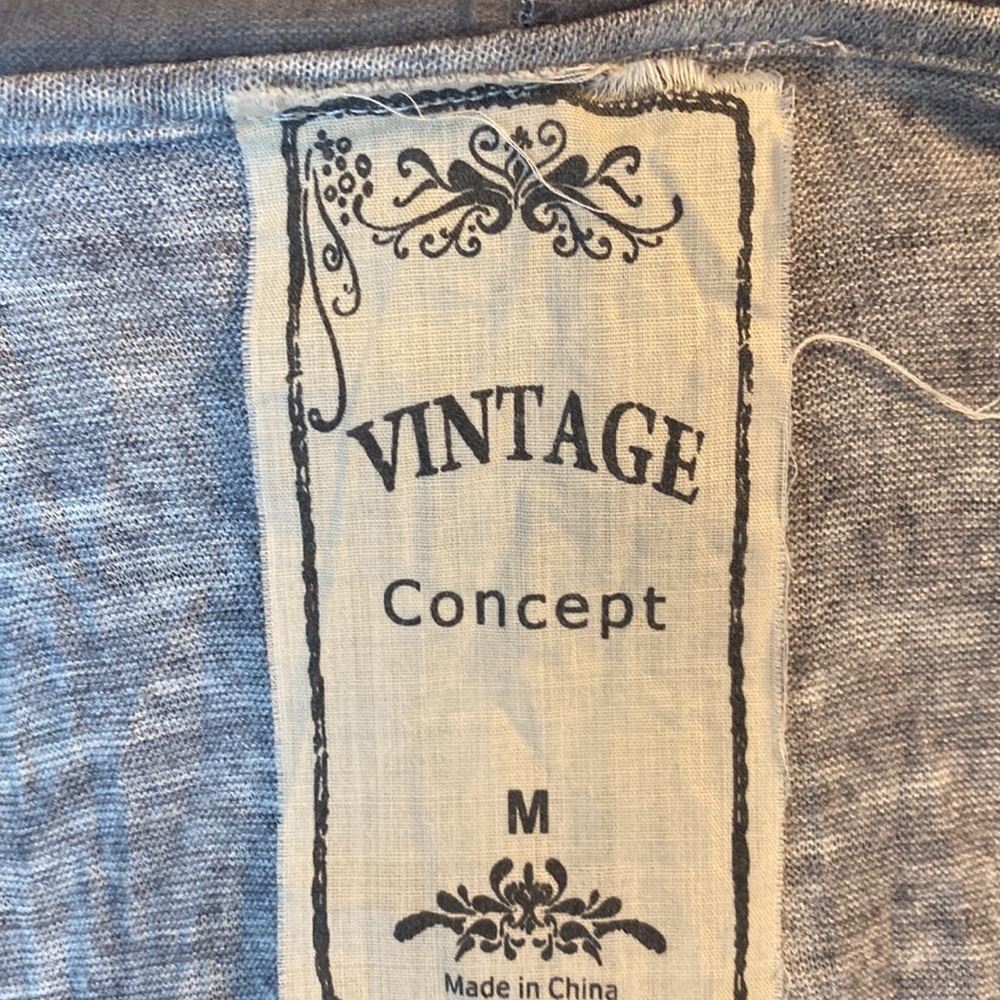 Multi Pattern, Gray On Gray Cardigan - image 4